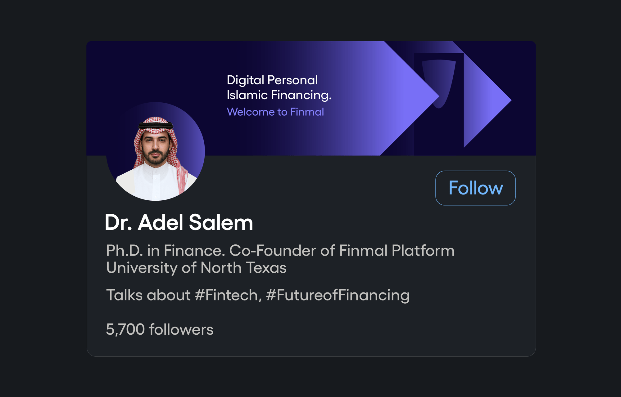 Finmal Linkedin Banner - Deepmark