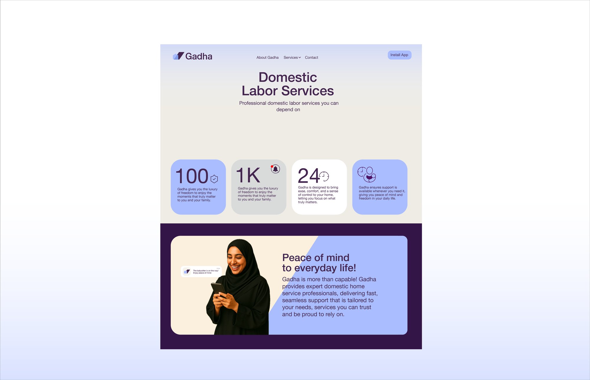 Gadha Website