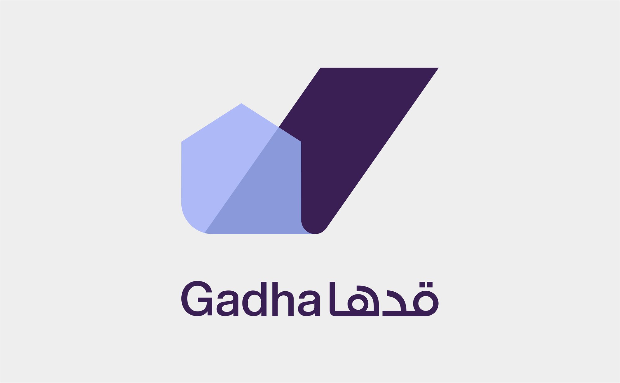 Gadha bilingual logo
