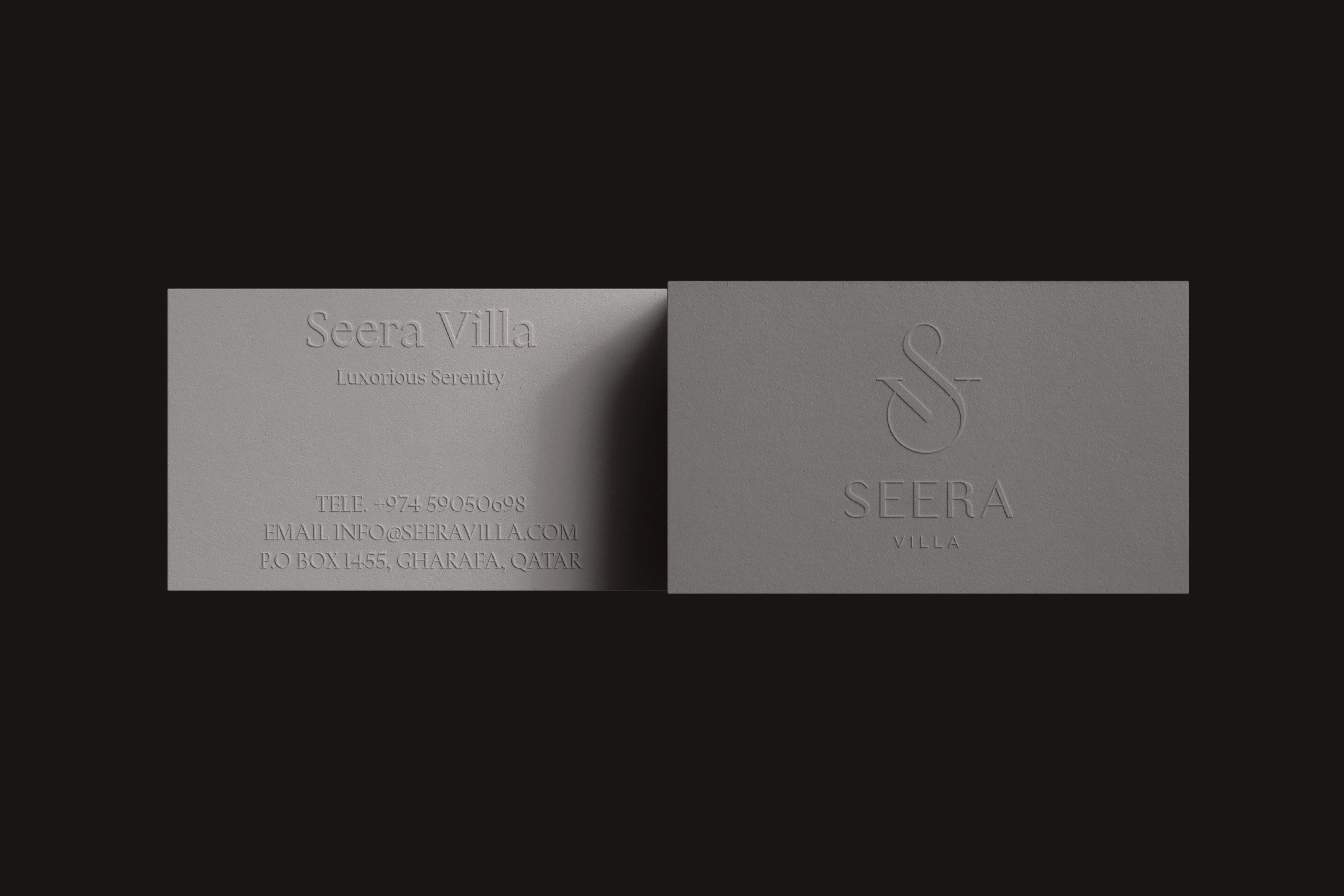 Seera Villa Show Case Business Card-1